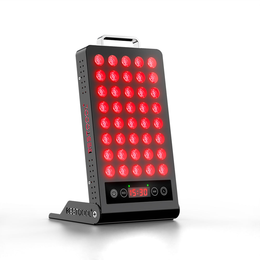 Bestqool BQ40 Portable Red Light Therapy Panel – Dual Chip LEDs, High Power, Red & NIR Light