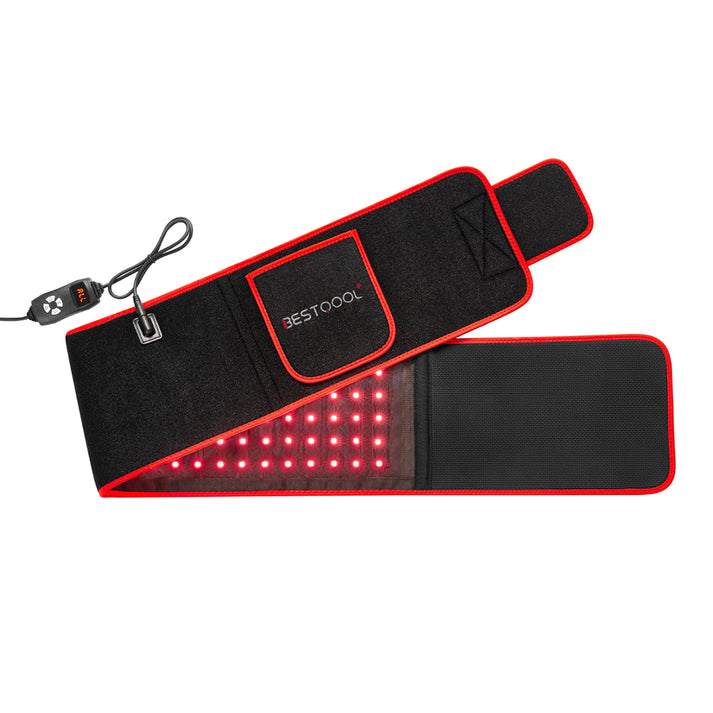 Bestqool Redot S Red Light Therapy Belt – Triple-Chip LEDs, Red & NIR, High-Output Pain Relief Wrap