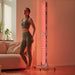 Model at Home With Multi Unit Panels - BestQool Adjustable Mobile Stand - Compatible with Pro Series Red Light Therapy Panels