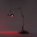 ApolloGlow facial red ought therapy panel on adjustable arm and mobile base with LED panel illuminated