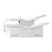Body Balance System PremierRLT zero gravity red light therapy bed side profile with canopy closed on white background
