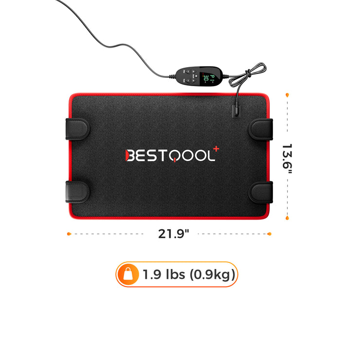 Bestqool Redot M Red Light Therapy Wrap – Triple-Chip LEDs, High-Output Red & NIR Pain-Relief Belt