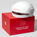 iRestore Essential laser hair growth helmet on top of packaging box white background